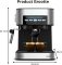 Review: Zilver/Zwart espressomachine