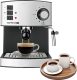 Review: Zilveren espressomachine