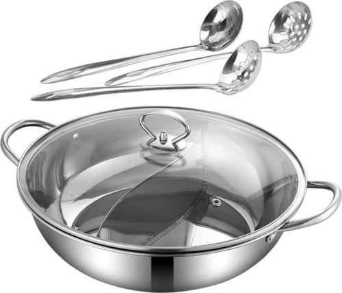 Roestvrijstalen Hot Pot Pan review ideaal voor inductiekookplaat