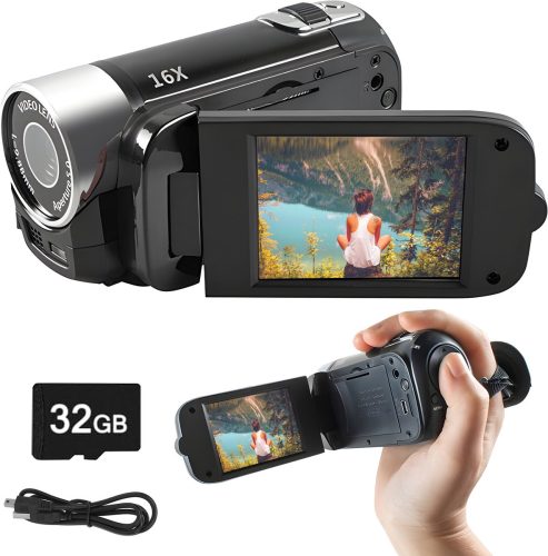 Roxa Retro Digitale Camera 1080P review ideaal voor vloggen