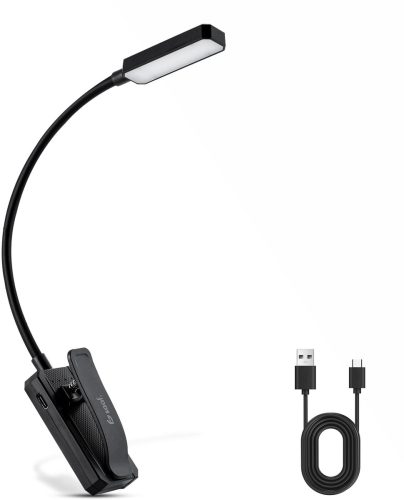 Saaf leeslampje met klem — dimbaar & oplaadbaar (review)