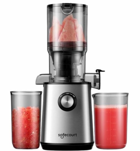 Safecourt Kitchen Sapcentrifuge test: slowjuicer, minder snijden