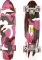 Sajan – Skateboard – LED – Penny board – Camouflage Roze – 22.5 inch – 56cm – Skateboard met Verlichting review: betere zichtbaarheid