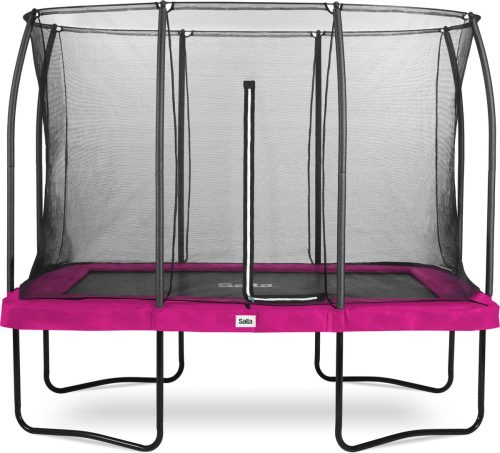 Salta Comfort Edition – 305 x 214 cm – Rechthoekige trampoline met veiligheidsnet – Roze – Trampoline voor kinderen review: veilig springen