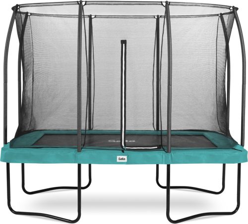 Salta Comfort Edition – 305 x 214 cm – Rechthoekige trampoline met veiligheidsnet – Groen – Trampoline voor kinderen review: veilig springen, ideaal buitenspeelgoed