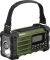 Sangean MMR-99 Forest Green FM/AM noodradio test met powerbank