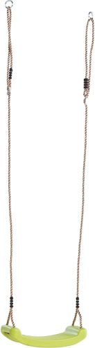 Schommelzitje KBT recht kunststof Limoengroen PP review voor tuin