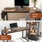 SensaHome – Retro Schrijftafel/Bureau – Computertafel met Metalen Frame – Werktafel in Rustieke Houtlook – Vintage Look – Zwart/Bruin review: ideale thuiswerkplek met stevig…