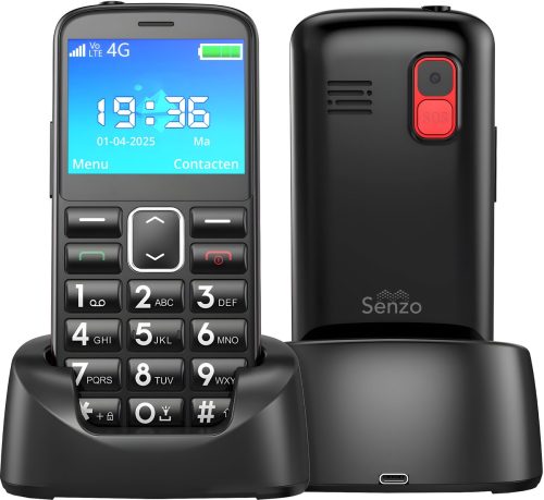 Senzo Z1 review: 4G seniorentelefoon met SOS-knop voor veiligheid