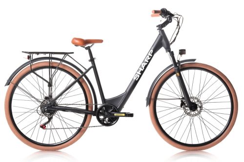 Sharp Queens elektrische damesfiets 28 inch test e-bike woon-werk