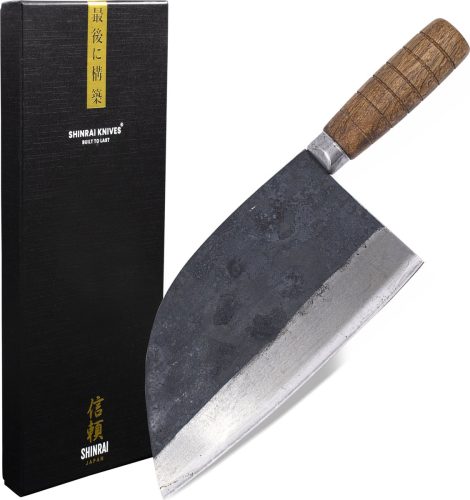 Shinrai Knives – Koksmes 20 cm test: sneller hakken, voor chefs
