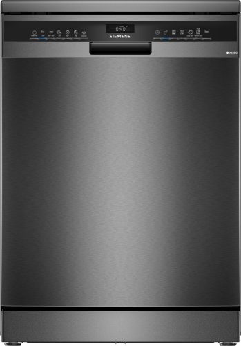 Siemens SN23EC03ME iQ300 — Zwarte vrijstaande vaatwasser met Home Connect