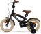 SJOEF Cruise Jongensfiets 12 inch Mat Zwart test met zijwieltjes