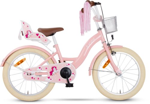 SJOEF Dolly Meisjesfiets 18 inch Roze test: kinderfiets 5–7 jaar