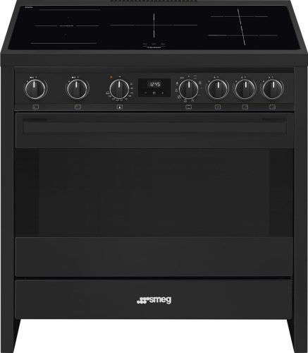 SMEG B95IMAN9 – Inductie fornuis – 90 cm – Zwart test: ruime oven