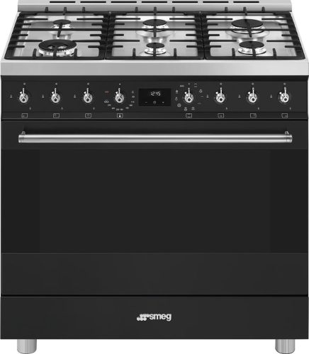 SMEG C9GMMBNLK2 review: 90 cm gasfornuis voor familiekoken