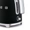 SMEG KLF03BLEU – Waterkoker – Zwart – 1,7L test snel koken, RVS