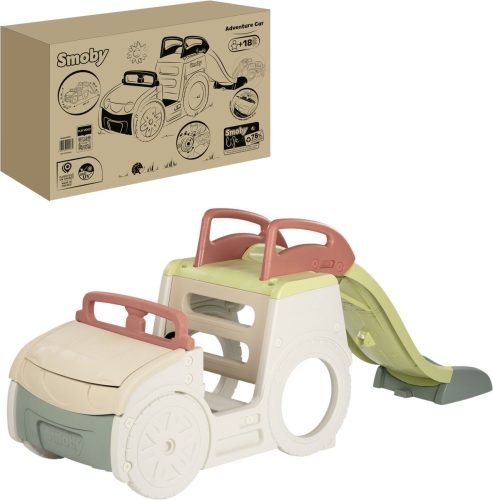 Smoby – Smoby Life – Adventure Car – Avonturen Auto – Vanaf 18m. review veilige buitenspeelauto