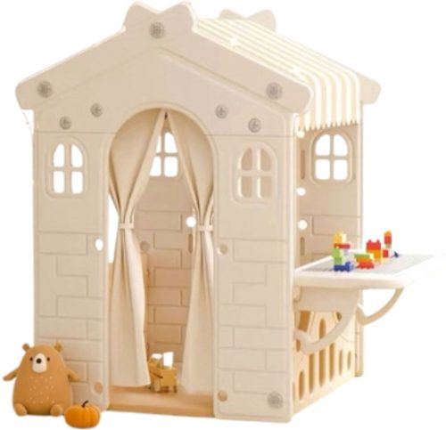 Speelhuis XL Crème/Beige voor binnen en buiten – Peuter – Kleuter review