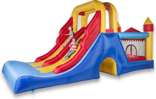 Springkussen Avyna | Double Mega Slide (4-in-1) review tuinfeest