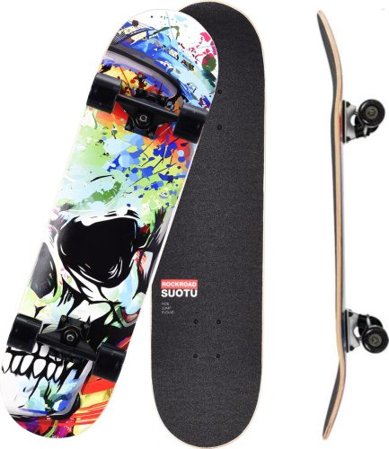 Suotu Skateboard met Lichtgevende Wielen review schokabsorptie