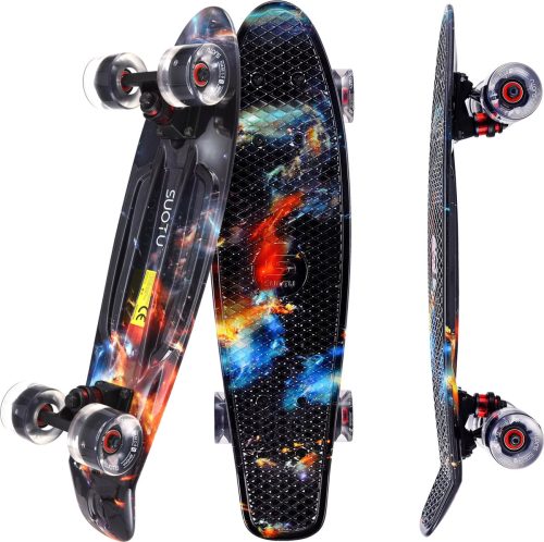 Suotu Skateboard review: LED-wielen, zichtbaar ’s nachts