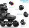Suotu Skeelers review: verstelbare inlineskates met lichtwielen