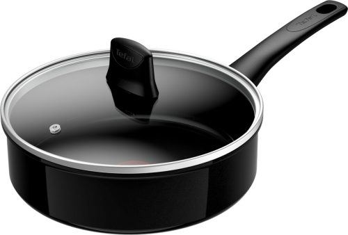 Tefal Renew Black ON – Keramische Hapjespan – Ø24 cm – PFAS-vrij – Geschikt voor Inductie test: anti-aanbaklaag voor stoofgerechten