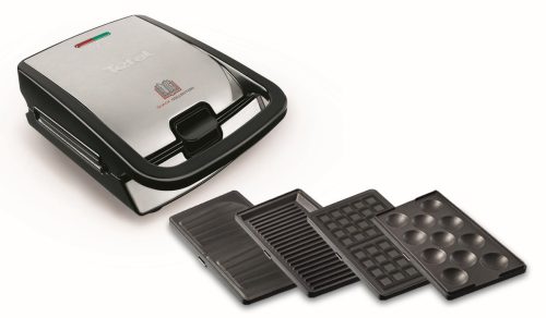 Tefal Snack Collection SW854D review: contactgrill met 4 platen