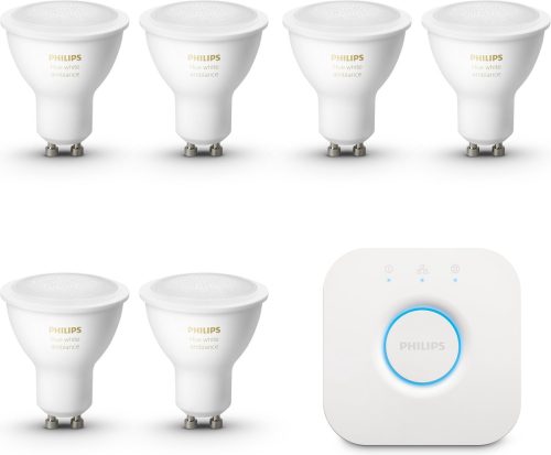 Test: Philips Hue White Ambiance GU10 starterspakket — 6 spots + Bridge