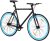 Test VidaXL – Bike – Fixie – Black – 55cm – Blue – Fiets pendelen