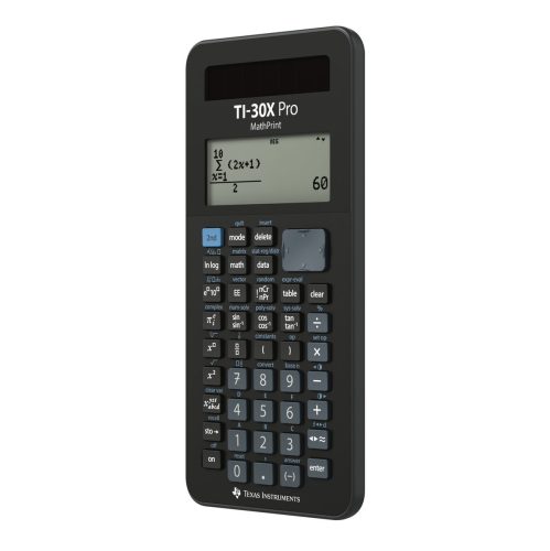 Texas Instruments TI-30X Pro MathPrint CAS Wetenschappelijke Rekenmachine – Zwart review voor wiskunde