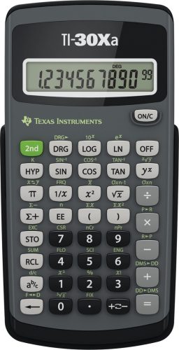 Texas Instruments TI-30XA review: ideale schoolrekenmachine