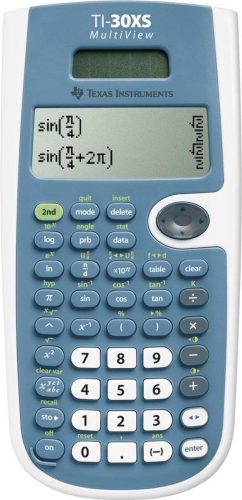 Texas Instruments TI-30XS Multiview test voor wiskunde-examens