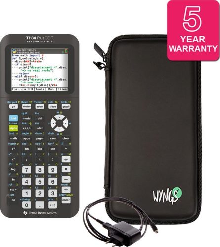 TI 84 Plus CE-T Python Edition review: rekenmachine voor Python