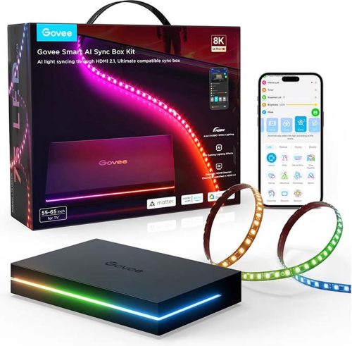 Govee Smart AI Sync Box Kit (55–65 inch) — Korte beoordeling