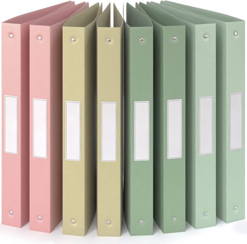 Review — ACROPAQ 8× A4 4‑ringen ringmap ‘Aarde’ (rug 3,5 cm)