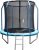 Trampoline – 244 cm – met veiligheidsnet & ladder – blauw review