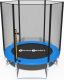 Trampoline – blauw – 183 cm – met veiligheidsnet test tuinplezier
