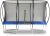 Trampoline Rechthoekig – 200x300cm – Blauw/Zwart – Met Veiligheidsnet review veilig springen