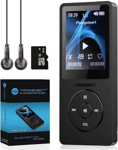 Transnect® MP3 Speler/MP4 (8GB) review — HiFi-geluid