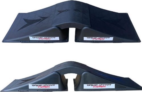 Urban Street Ramps Ramps Mini Airbox Round Deck test voor skaten