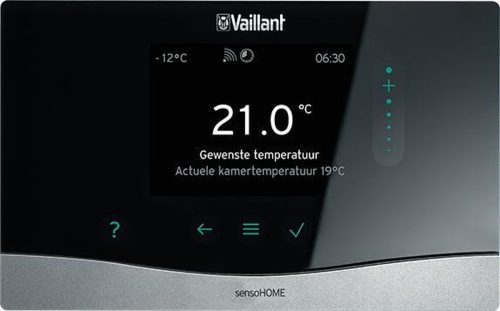 Vaillant sensohome VRT 380 klokthermostaat review: gas besparen