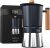 VDN Moka Pot 300 ml (6‑kops) — RVS percolator voor inductie
