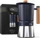 VDN Moka Pot 300 ml (6‑kops) — RVS percolator voor inductie