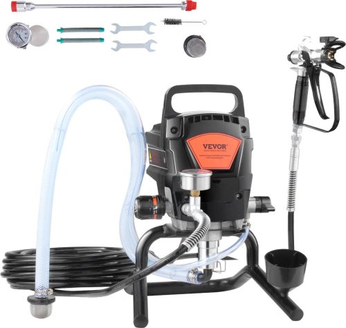 VEVOR Draagbaar Airless Verfspuit review: grote oppervlakken