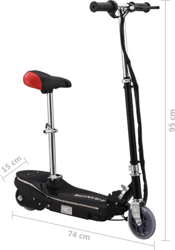 vidaXL Elektrisch Kinderfietsje review LED-verlichting kinderstep