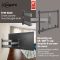 Vogel’s ELITE TVM 5845 test draaibare tv-muurbeugel 55–100 inch