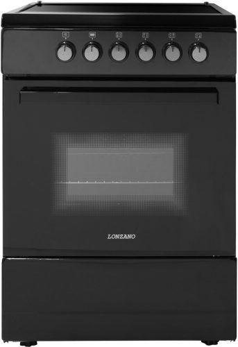 Vrijstaand Keramisch Fornuis Zwart 60CM Lonzano review snel koken