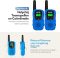 Walkie Talkie Set voor Kinderen – Oplaadbaar USB-C – Bereik tot 3 km – Zaklamp – Valbestendig – Compact en Lichtgewicht – Blauw review: ideaal kinderspeelgoed met 3 km bereik